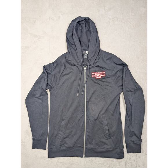 San Fransokyo Hoodie Cast Member Opening Team Big Hero 6 Zip Hoodie MEDIUM *READ - Picture 1 of 9